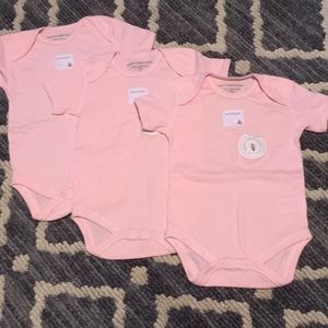 Burt's Bees Baby One Pieces - Set of 3 Burt’s bees baby onesies Burt's Bees Baby One Pieces - Set of 3 Burt’s bees baby onesies